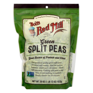 BOBS GREEN SPLIT PEAS ( 4 X 29 OZ )