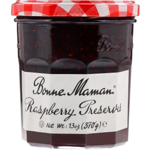 BONNE MAMAN RASPBERRY PRESERVES ( 6X13OZ )