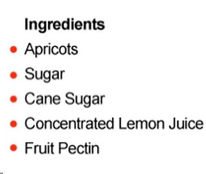 BONNE MAMAN APRICOT PRESERVES ( 6X13OZ )