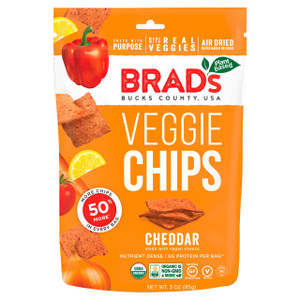 OG2 BRADS VEGI CHIP CHED ( 12 X 3 OZ )