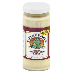 CAPTAIN TOADY'S HARDY HORSERADISH SAUCE ( 12X8 OZ )