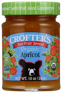 CROFTERS APRICOT JUST FRUIT ( 6X10OZ )
