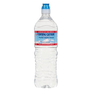 CRYSTAL GEYSER ALPINE SPRNG WATER SPRT ( 24X700ML )