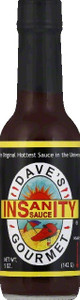 DAVE'S GOURMET INSANITY SAUCE ( 12X5 OZ )