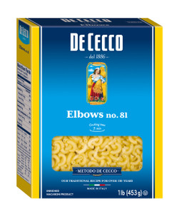 DECECCO ELBOWS PASTA ( 20 X 16 OZ )
