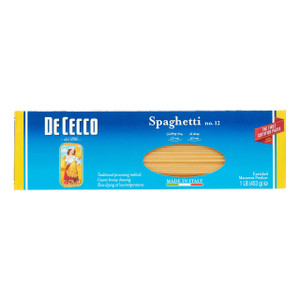 DECECCO SPAGHETTI #12 ( 20 X 16 OZ )