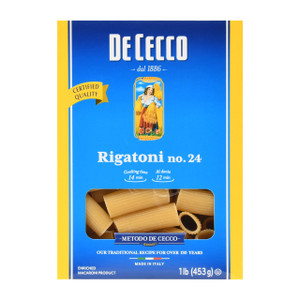 DECECCO RIGATONI #24 ( 12 X 16 OZ )