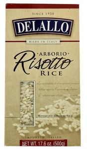 DE LALLO RISOTTO ABORIO RICE ( 12X17.6OZ )