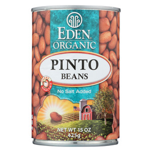 EDEN FOODS PINTO BEANS CAN ( 12X15 OZ )