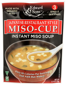 EDWARD & SONS JAPANESE MISO CUP ( 6X2.9OZ )