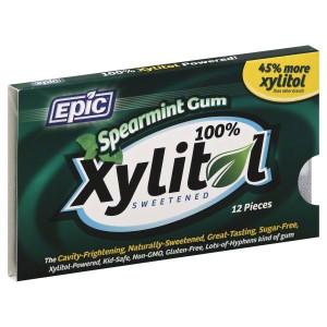 EPIC DENTAL XYLITOL GUM SPEARMINT ( 12X12 CT ) EPIC DENTAL XYLITOL GUM SPEARMINT ( 12X12 CT )