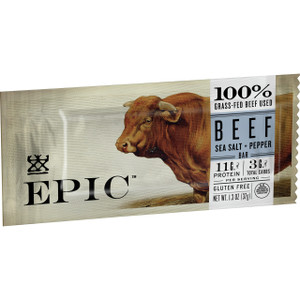 EPIC BAR BEEF SSLT PEPPR ( 12 X 1.3 OZ ) EPIC BAR BEEF SSLT PEPPR ( 12 X 1.3 OZ )