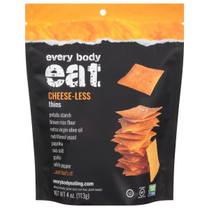 EBE CHS LESS SNK THINS ( 6 X 4 OZ )