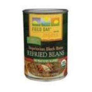 FIELD DAY VEGETARIAN BLACK REFRIED BEANS ( 12X15 OZ )