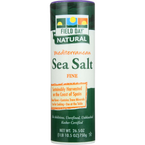 FIELD DAY FINE MEDITERRANEAN SEA SALT ( 20X26.5 OZ )