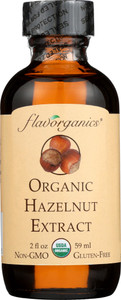 FLAVORGANICS ORGANIC HAZELNUT EXTRACT ( 1X2 OZ )
