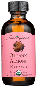 FLAVORGANICS ALMOND EXTRACT ( 1X2 OZ )