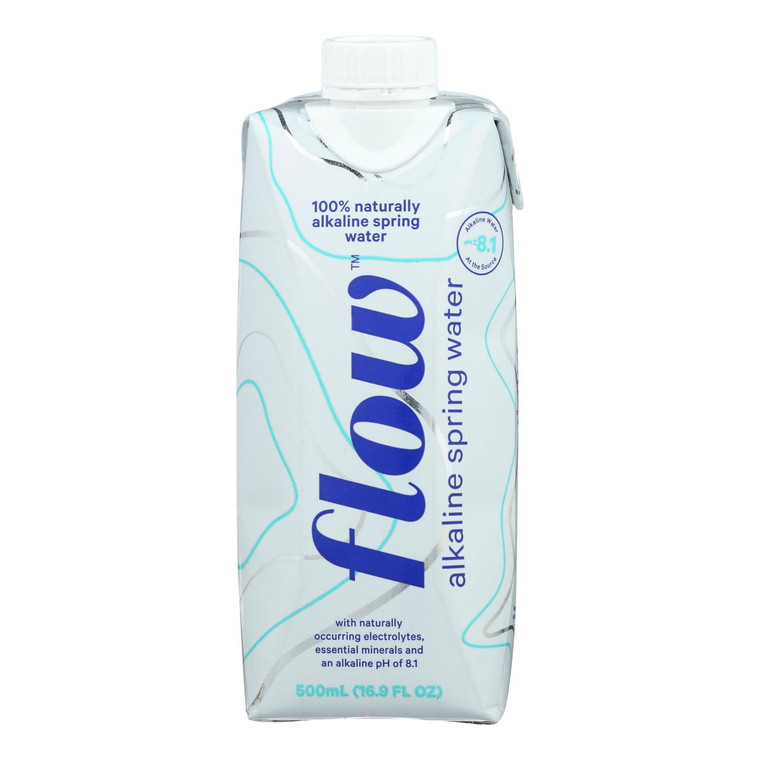 FLOW NAT ALKLN SPRG WTR ( 12 X 500 ML )