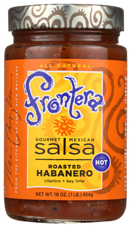 FRONTERA VERY HOT HABANERO SALSA ( 6X16 OZ )