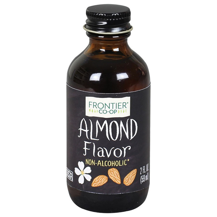 FRONTIER HERB ALMOND FLAVOR ( 1X2 OZ )