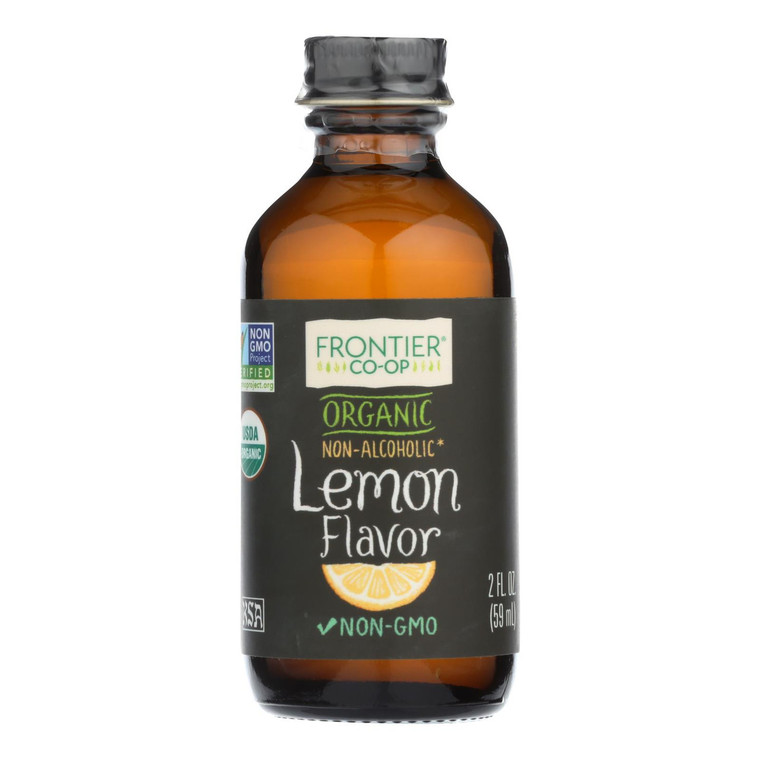 FRONTIER HERB ORGANIC LEMON FLAVOR A/F ( 1X2 OZ )