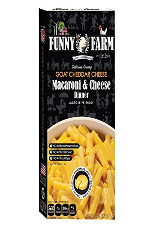 FFRM GOAT CHED MAC & CHS ( 8 X 6 OZ )
