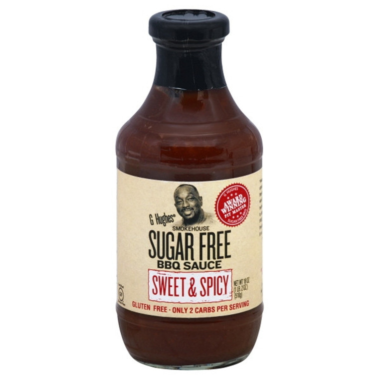 G HUGHES SWEET SPICY BBQ ( 6 X 18 OZ )