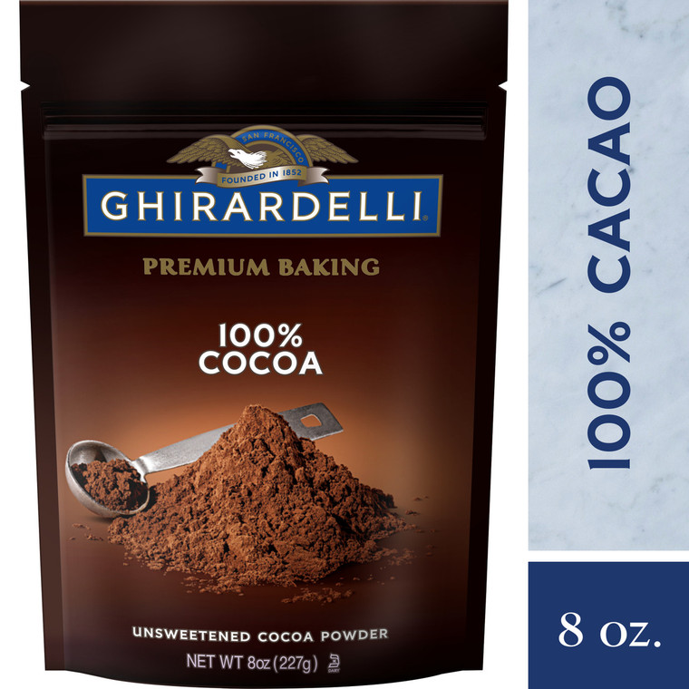 GHIRARDELLI UNSWEETNED COCOA ( 6X8OZ )