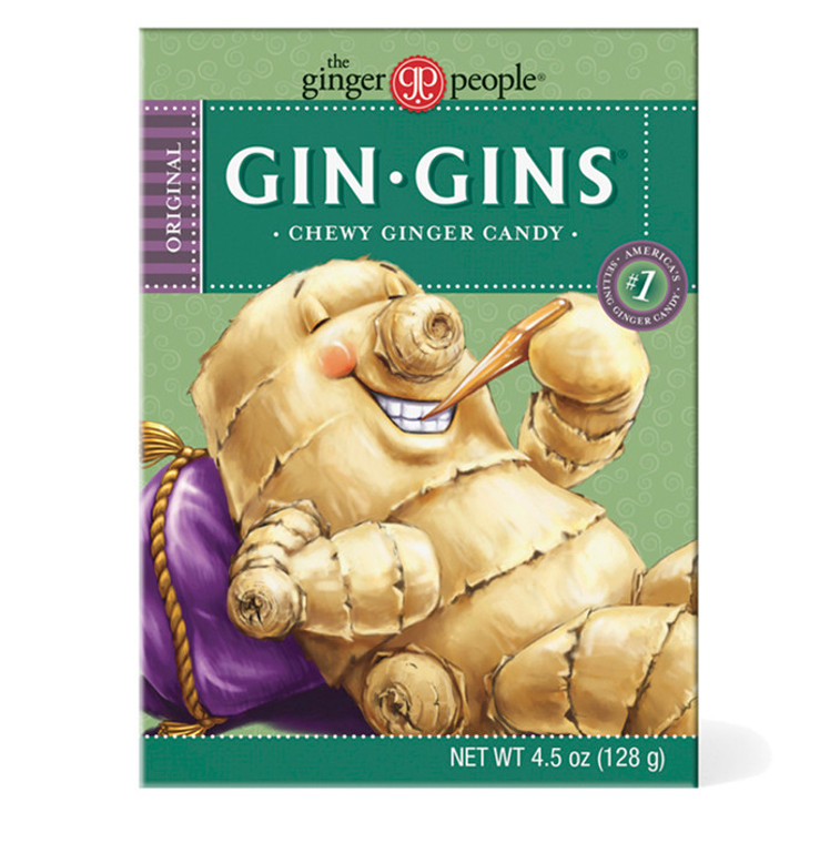 GINGER PEOPLE ORIGINAL GINGER CHEWS ( 12X4.5 OZ )