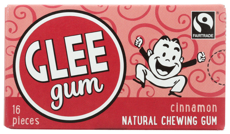 GLEE GUM CINNAMON GUM BOX ( 12X16CT )