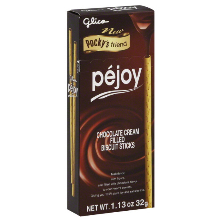 GLICO PEJOY CHOCOLATE CREAM FILLED BISCUIT STICKS ( 20X1.13 OZ )
