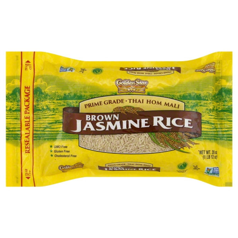 GOLDEN STAR JAS BRN RICE ( 12X28OZ )