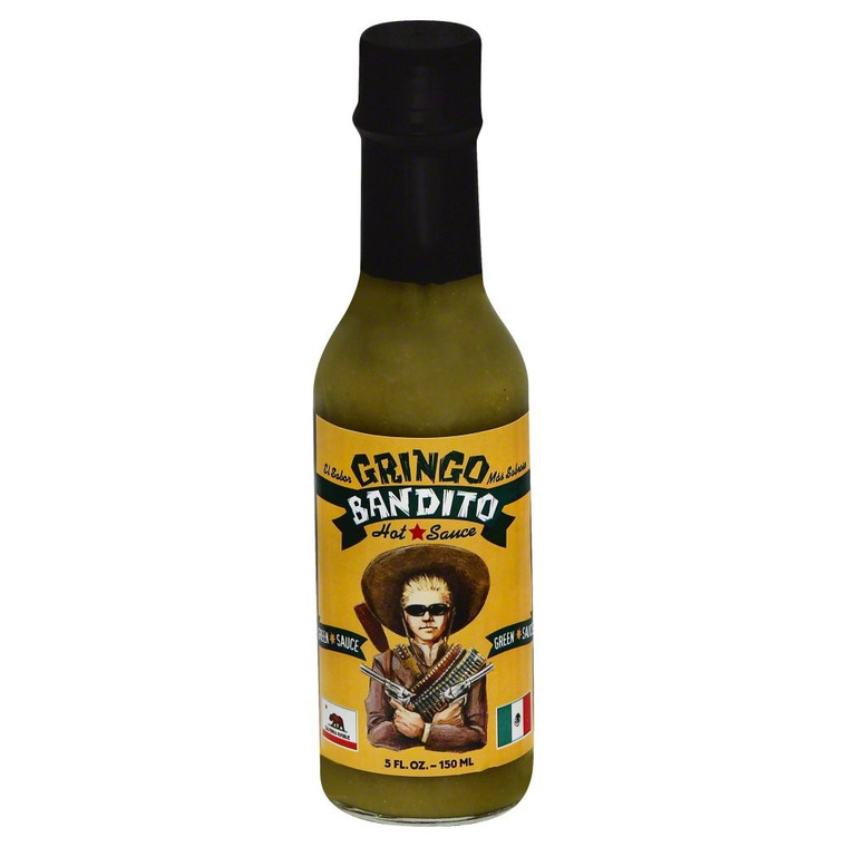 GRINGO HOT SAUCE GREEN ( 12 X 5 OZ )