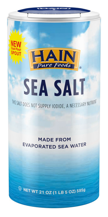 HAIN SEA SALT ( 8 X 21 OZ )