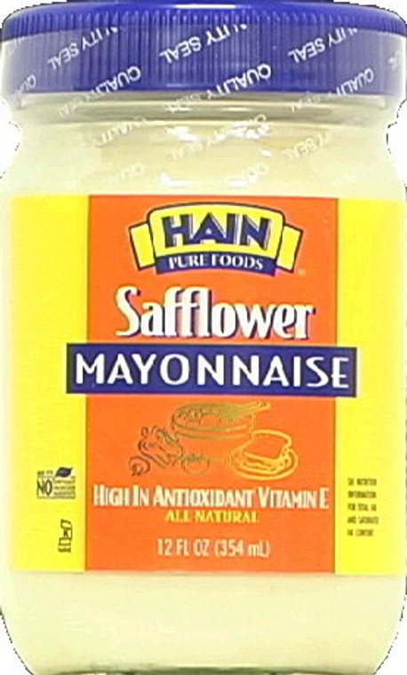 HAIN PURE FOODS SAFFLOWER MAYONNAISE ( 12X12 OZ )