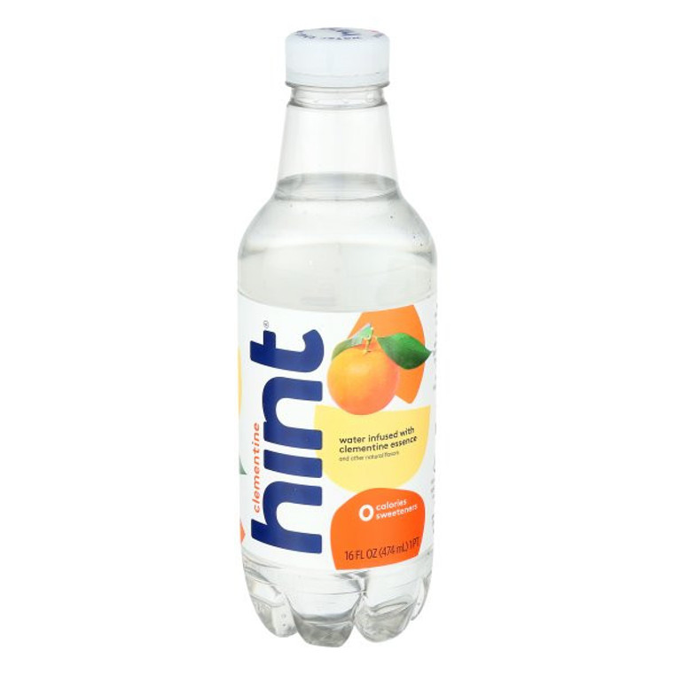 HINT CLEMENTINE WATER ( 12 X 16 OZ )
