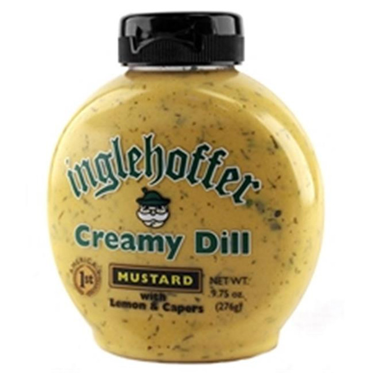 INGLEHOFFER CREAMY DILL MUSTARD ( 6X9.75OZ )