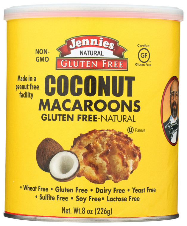 JENNIE'S COCONUT MACAROON CNSTR GLUTEN FREE ( 12X8 OZ )