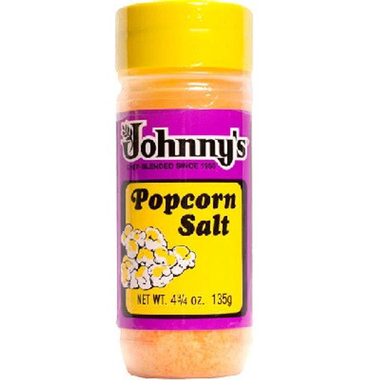JOHNNY'S POPCORN SALT ( 6X4.75OZ )