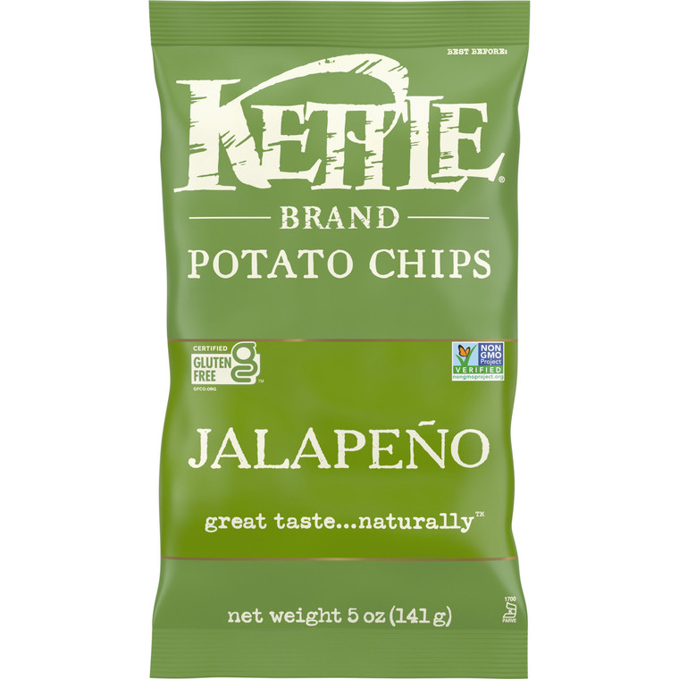 KETTLE CHIPS JALAPENO POTATO CHIPS ( 15X5 OZ )
