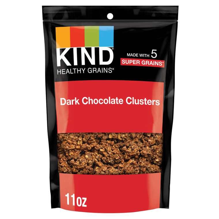 KIND HEALTHY GRAINS DARK CHOCOLATE WHOLE GRAIN CLUSTERS ( 6X11 OZ )