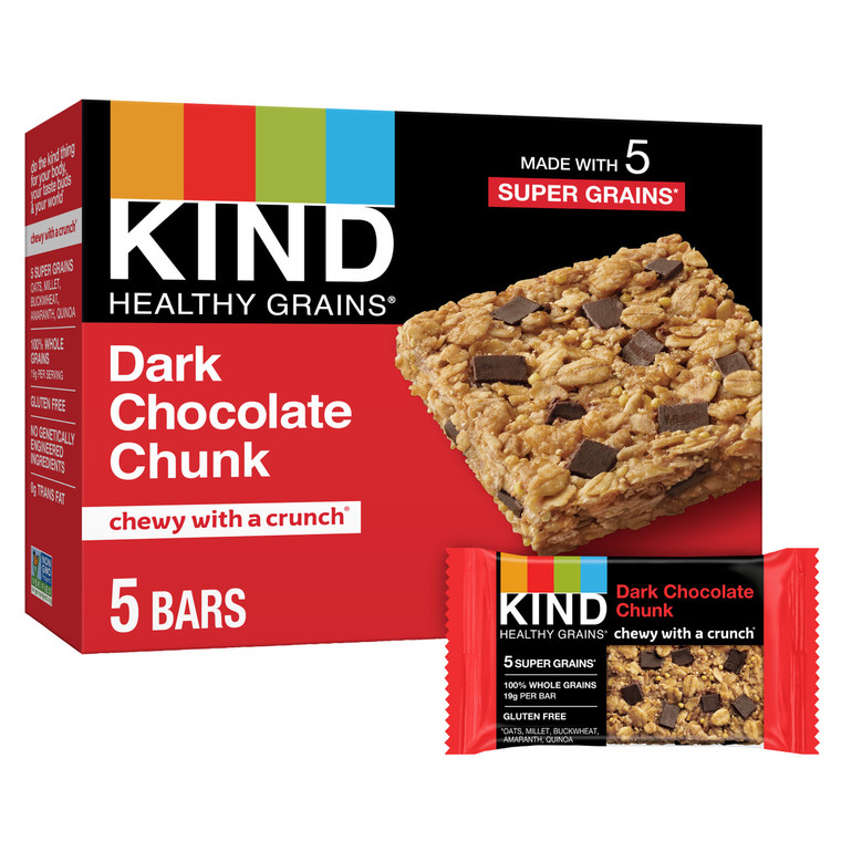 KIND GRAN BAR, DRK CHOCOLATE CHUNK ( 8/5X1.2 OZ )