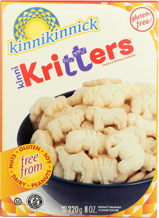 KINNIKINNICK ANIMAL COOKIES KINNIKRIT ( 6X8 OZ )