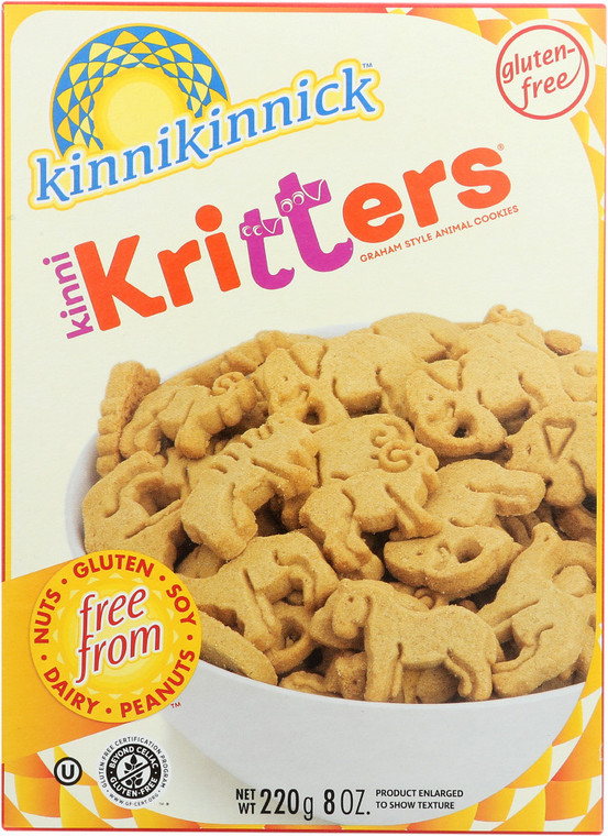 KINNIKINNICK FOODS KRITTERS GRM CKIES ( 6X8OZ )
