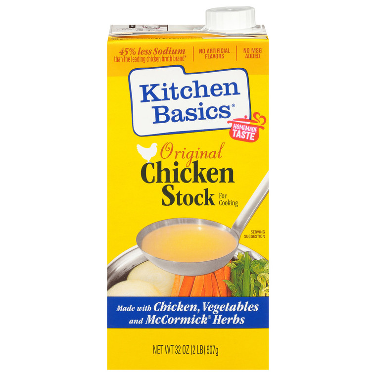 KITCHEN BASICS CHICKEN STOCK ( 12X32OZ )