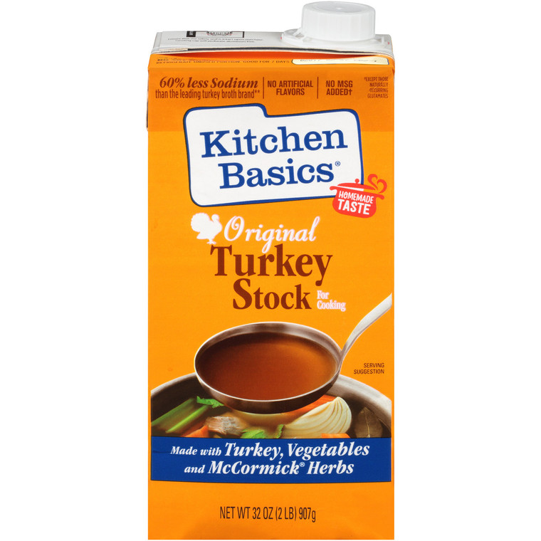 KITCHEN BASICS TURKEY STOCK ( 12X32OZ )