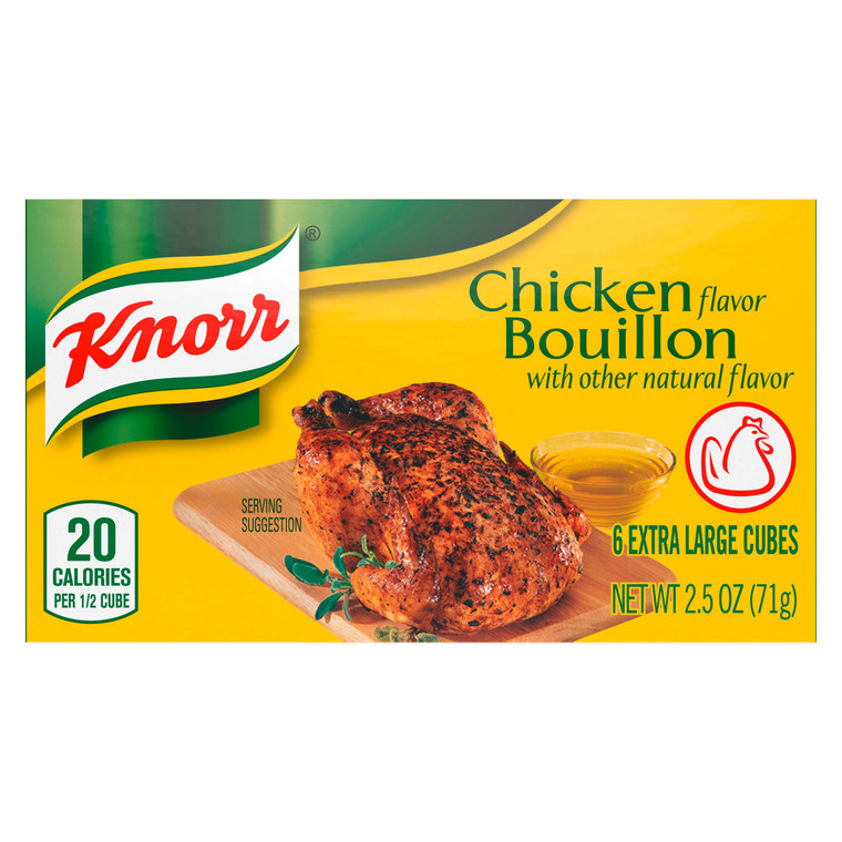 KNORR CHICKEN BOUILLON CUBES ( 24X2.5OZ )