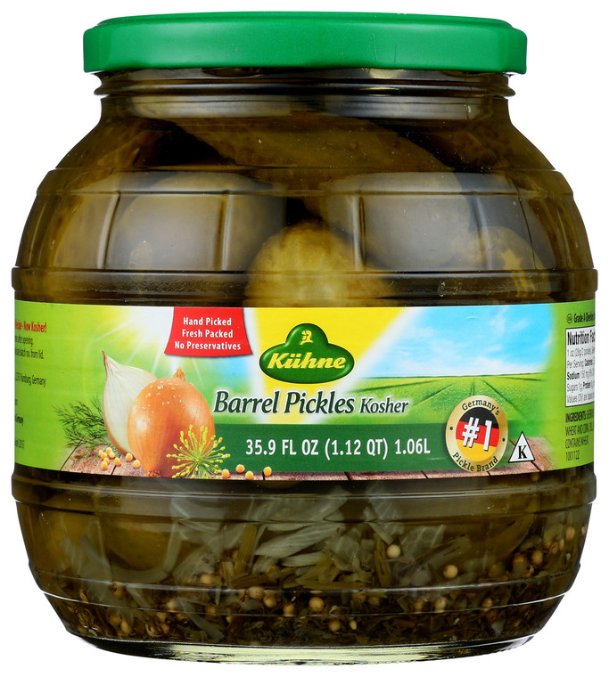 KUHNE BARREL PICKLES ( 6X34.20 )