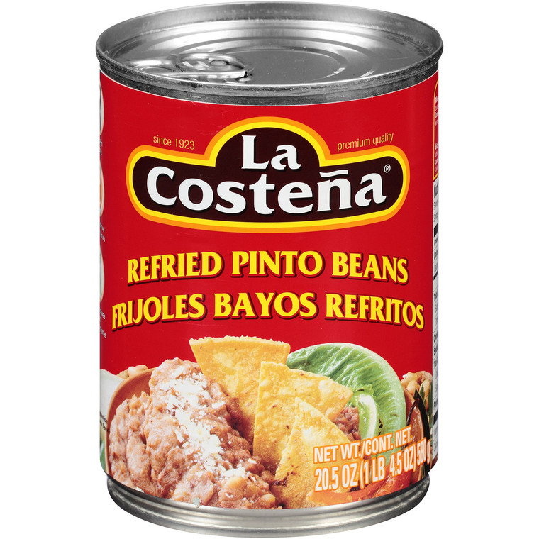 LA COSTENA BEAN REFRIED PINTO BEANS ( 12X20.5 OZ )
