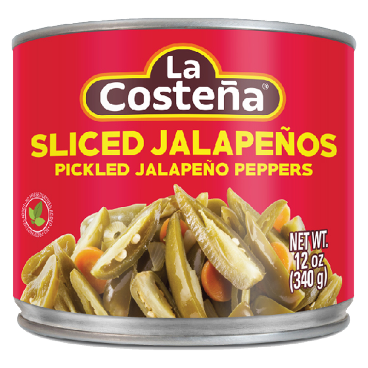 LA COSTENA SLICED JALAPENO PEPPERS ( 12X12OZ )